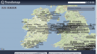 Trendsmap of Ireland
