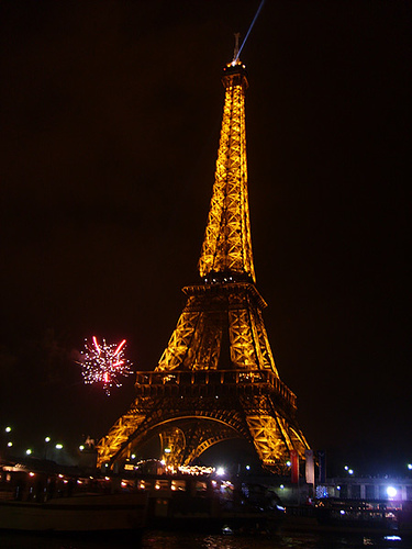 New Year's in Paris at the Eiffel Tower via vizzzual.com on Flickr