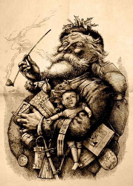 Image of Santa Claus via Wikipedia