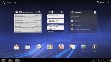 Android Honeycomb screenshot