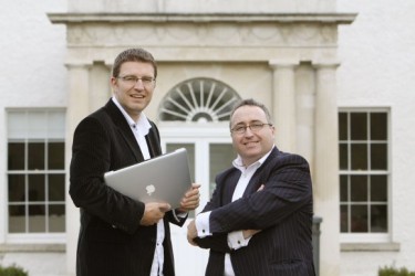 Professor Barry Smyth, co-founder of HayStaks and Leo Hamill, partner with NCB Ventures outside NovaUCD