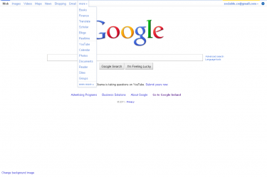 Google Search Screen