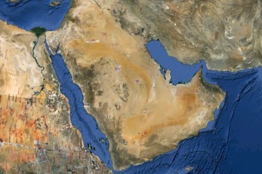 Saudi Arabia from Google Earth