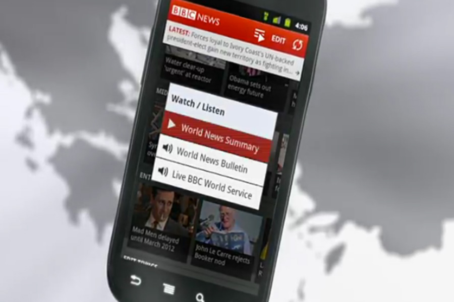 BBC News Android app available worldwide from today