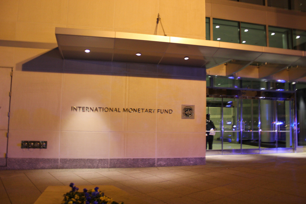 The IMF building in Washington DC