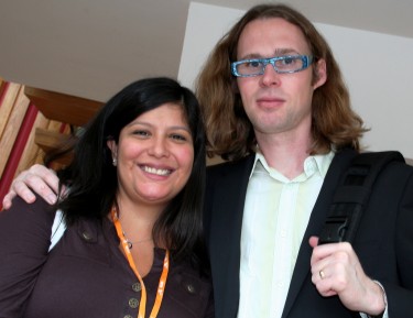 Bebo founder Michael Birch with his wife Xochi