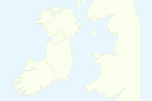 Connaught is clearly missing from this map of Ireland in Google Analytics