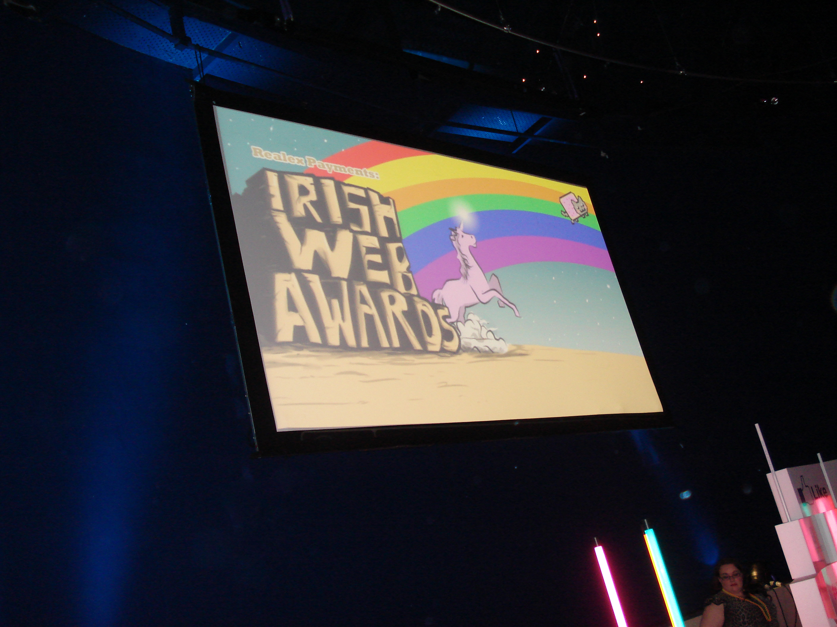 Brilliant graphics for the awards
