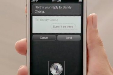 Siri in action on the iPhone 4S