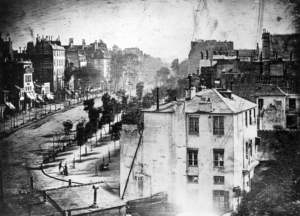 Boulevard du Temple by Louis Daguerre