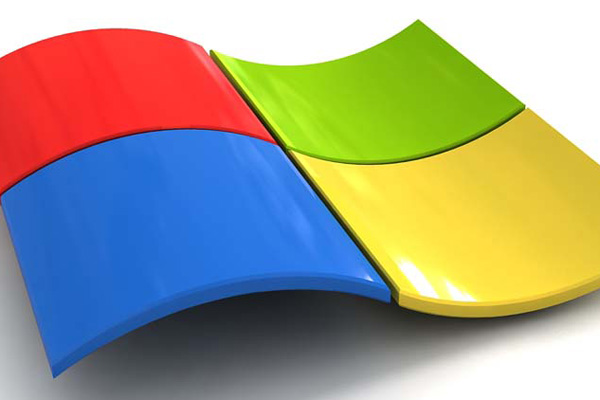 3D Windows concept logo