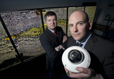 Niall Dorr, Innovation Manager at Netwatch and Professor Noel O’Connor, a Principal Investigator in CLARITY