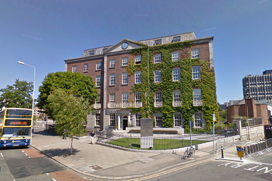 Twitter's rented Dublin offices on lower Lesson Street