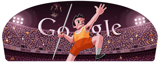 Google Olympic Javelin 2012