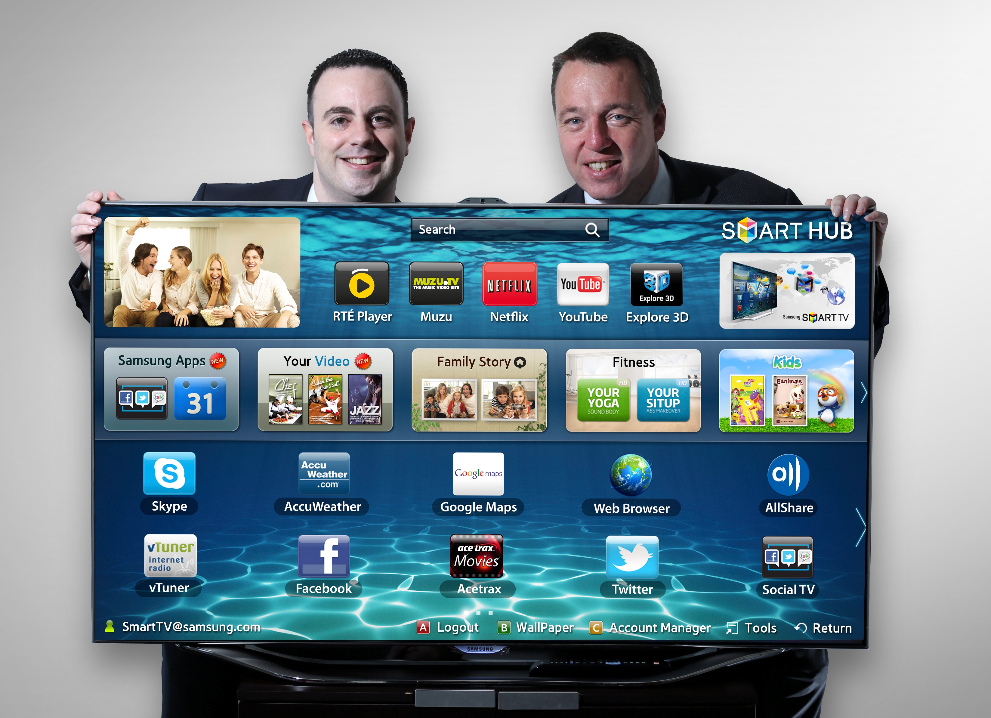 RTÉ Player on Samsung Smart TVs
