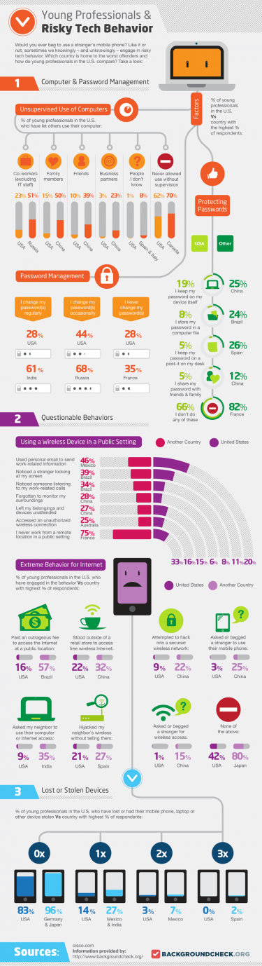 Young Professionals Risky Digital Behavior