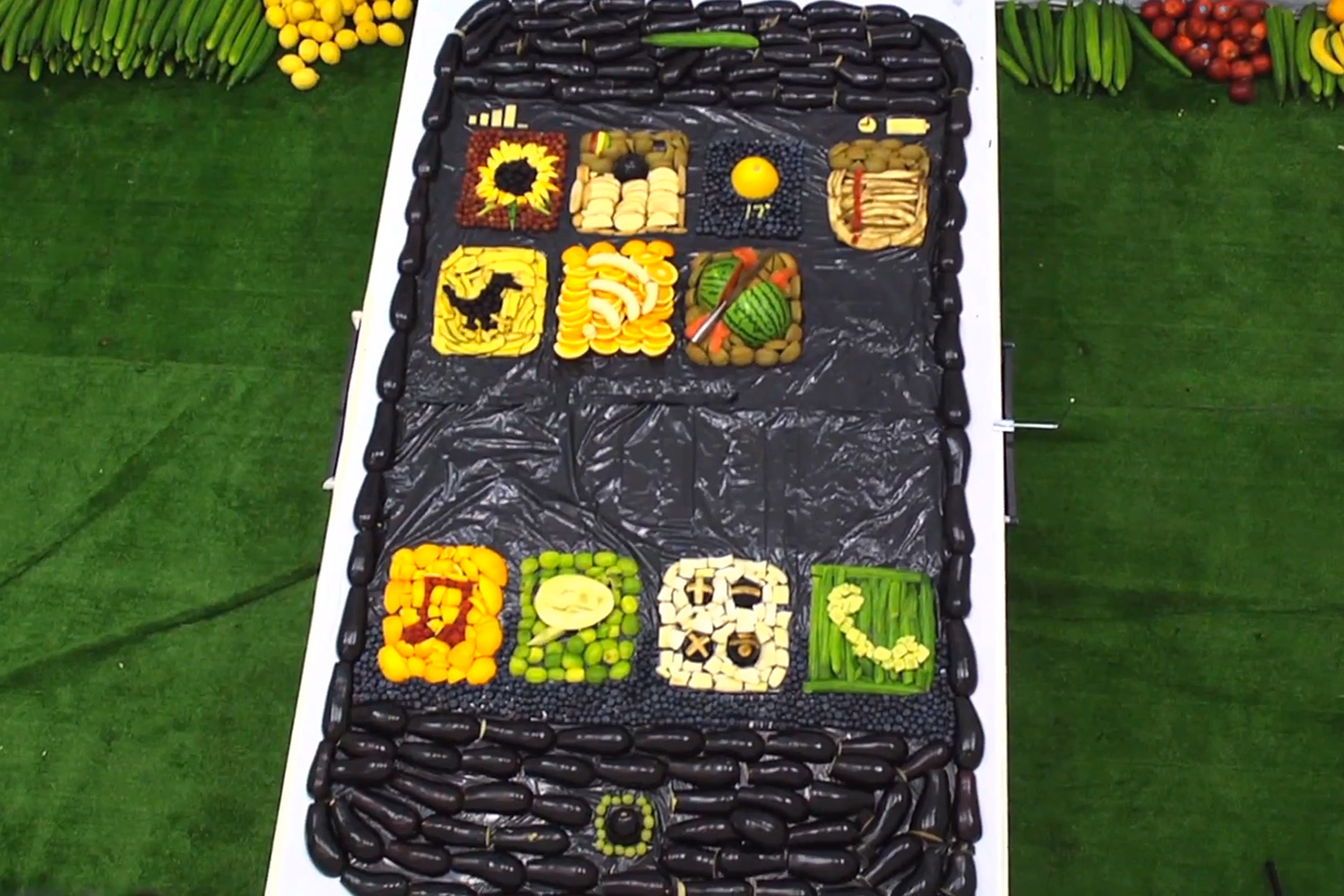 iPhone 5 made from fruit