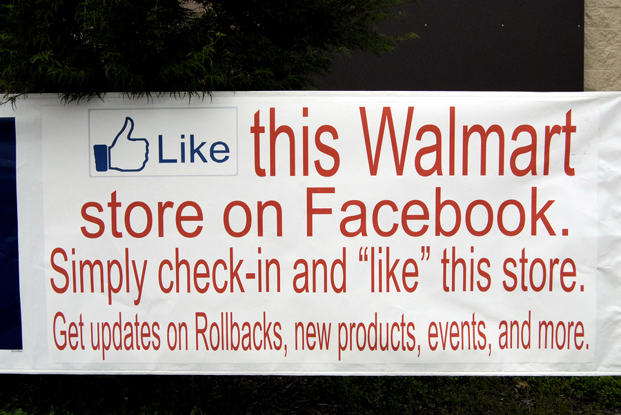 Like Walmart on Facebook