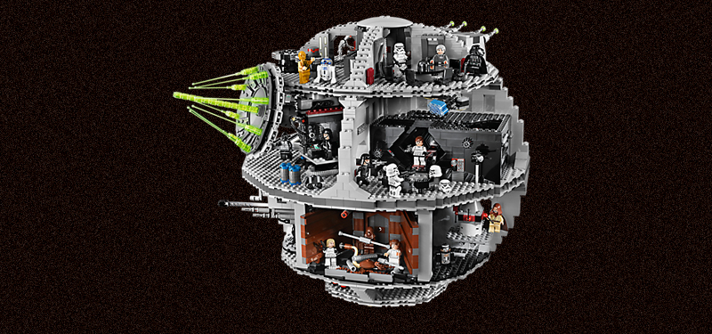 Lego Death Star. Credit:Lego