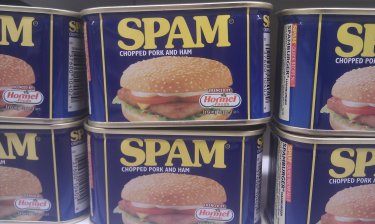 Cans of spam