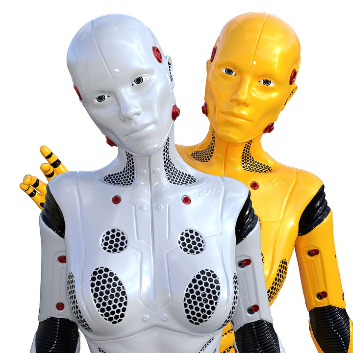 robot, cyborg, humanoid