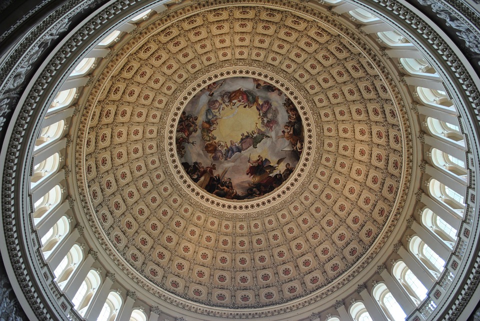 US Capitol ceiling