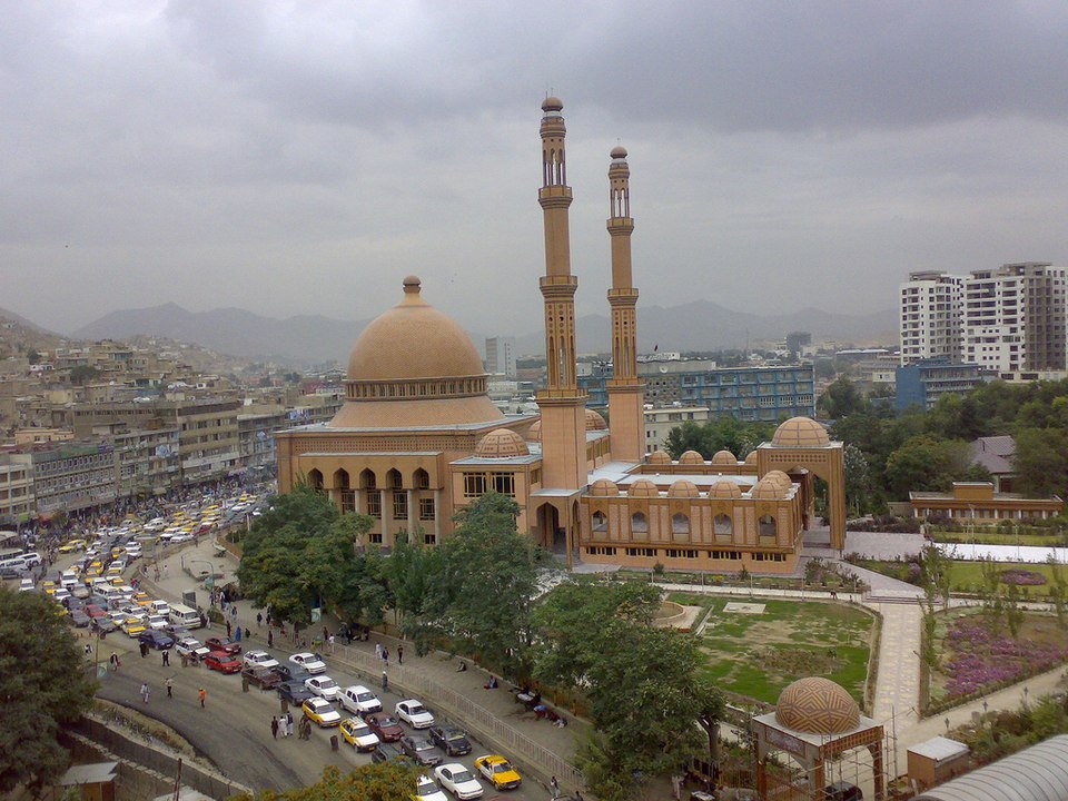 Abdul Rahman Mosque in Kabul, Afghanistan