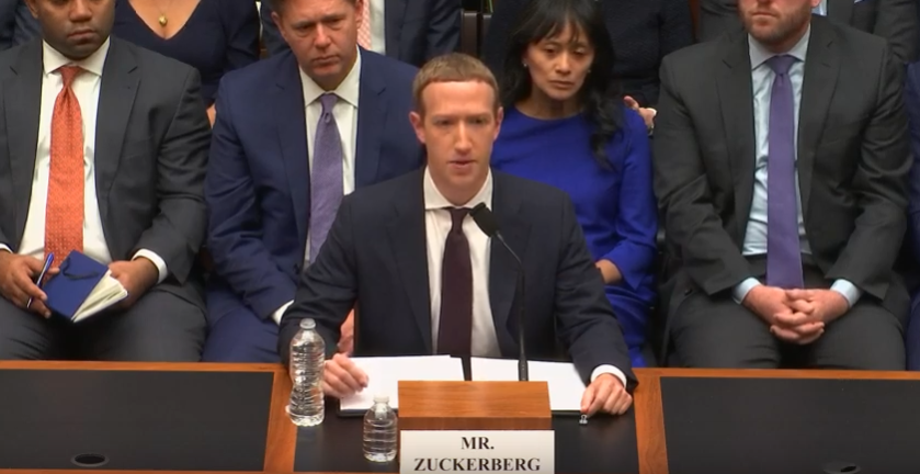 zuckerberg house hearing