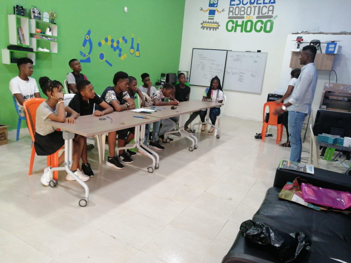 Choco School for Robotics, Colombia